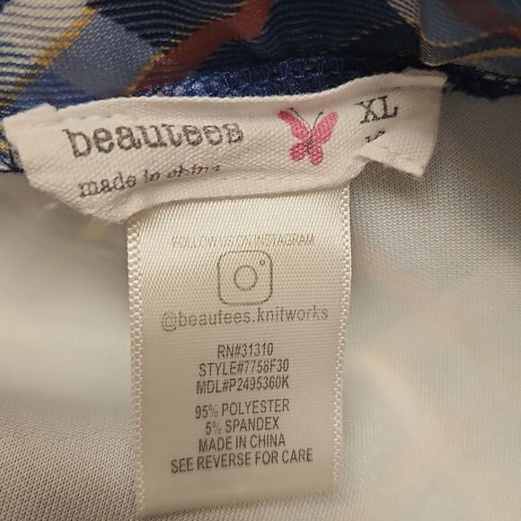 Plaid Skirt XL (16) - Picture 5 of 5